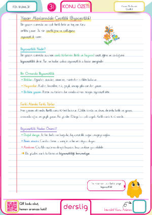Yaşam Alanlarındaki Çeşitlilik (Biyoçeşitlilik)