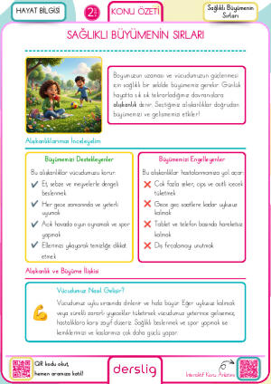 Sağlıklı Büyümenin Sırları