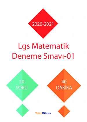 LGS MATEMATİK DENEME-01