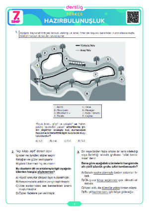 7. Sınıf Türkçe Hazırbulunuşluk Sınavı