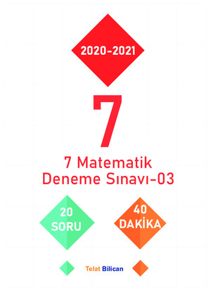 7. SINIF MATEMATİK DENEME-03