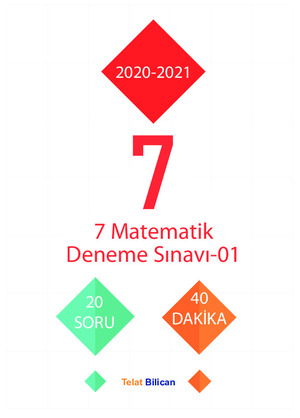 7. SINIF MATEMATİK DENEME-01
