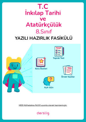8.Sınıf 1.Dönem 1.Yazılı Hazırlık Fasikülü