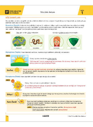 5.Sınıf 2.Dönem 1.Yazılı Türkçe Hazırlık Föyü