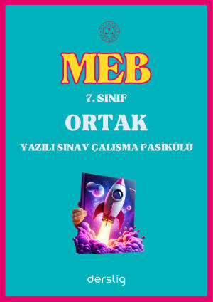 Matematik 1.Dönem 2.Yazılı Ortak Yazılı Çalışma Fasikülü