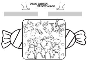 Şeker Bayramı Boyama Etkinliği