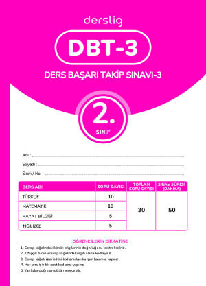 Ders Başarı Takibi (DBT) - 3