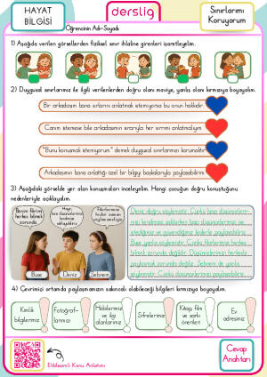 2. Sınıf Sınırlarımı Koruyorum Cevap Anahtarı.pdf