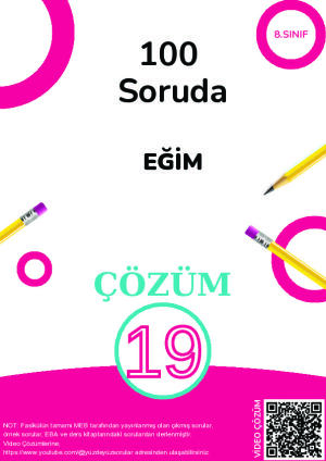 19) 100 Soruda Eğim Çözüm