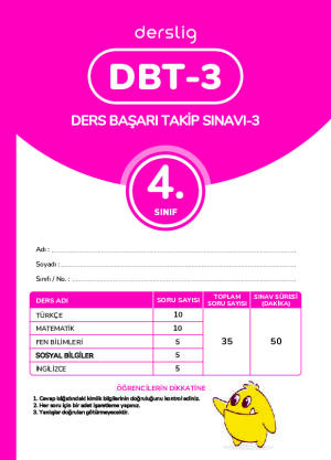 Ders Başarı Takibi (DBT) - 3