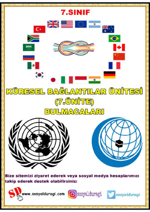 7.Sınıf Küresel Bağlantılar Ünitesi Toplu Bulmaca Kitapçığı