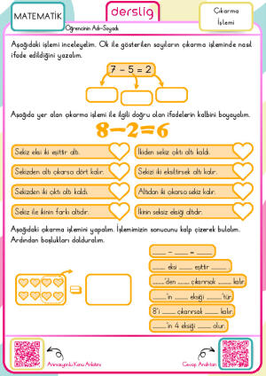 Çıkarma İşlemi
