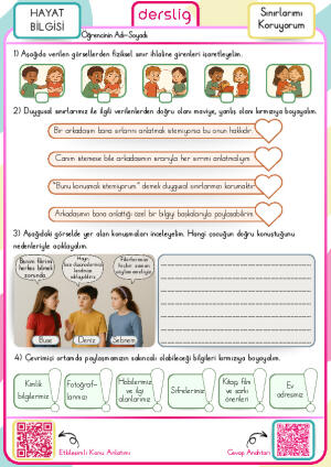 Sınırlarımı Koruyorum