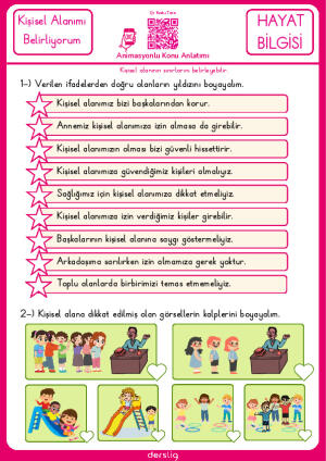 Kişisel Alanımı Belirliyorum