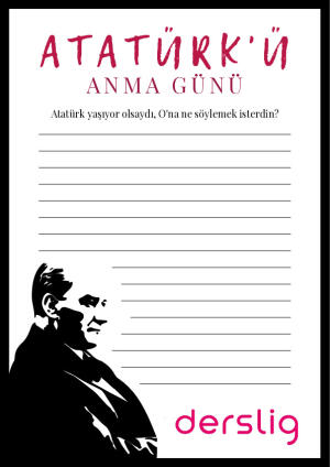 Atatürk'ü Anma Günü Etkinlik Seti