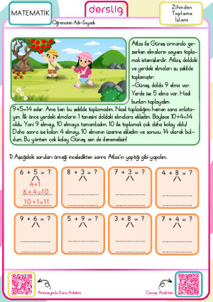 Zihinden Toplama İşlemi