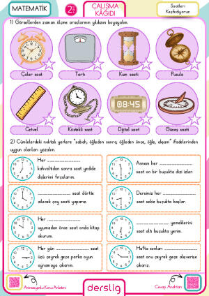 Saatleri Keşfediyoruz