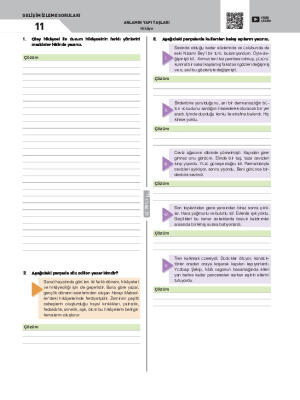 Gelişim İzleme Soruları-11 Hikâye