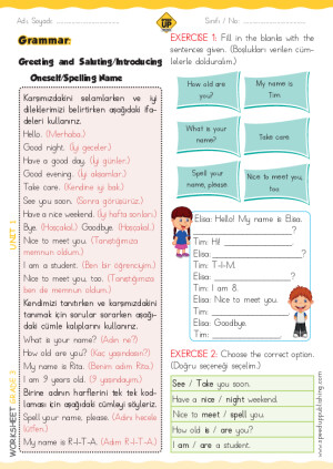 Unit 1 - Topic Based Grammer 1