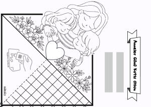 Anneler Günü Boyama Etkinliği