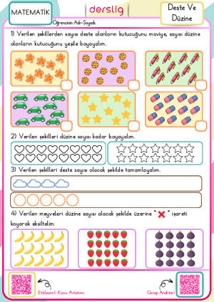 Deste ve Düzineyi Öğrenelim