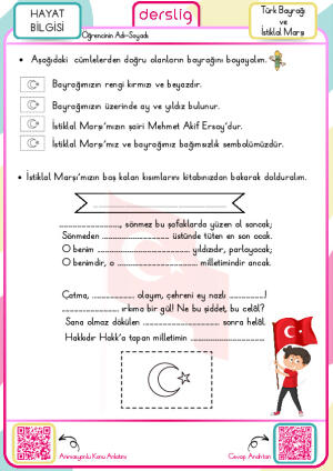 Türk Bayrağı ve İstiklal Marşı