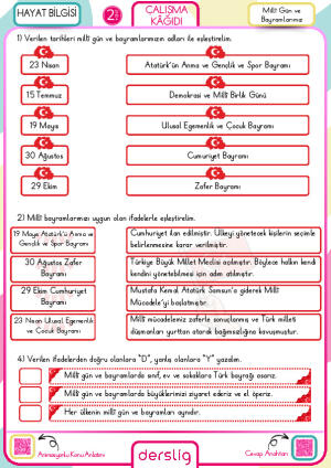 Millî Gün ve Bayramlarımız