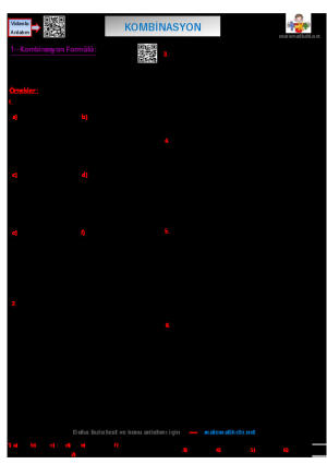 Kombinasyon-Konu-Anlatımı-Testi 1