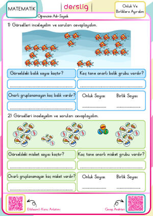 Onluk ve Birliklere Ayıralım
