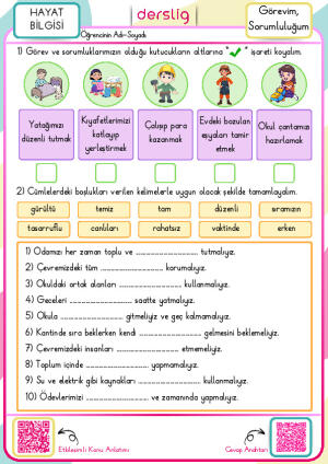 Görevim, Sorumluluğum