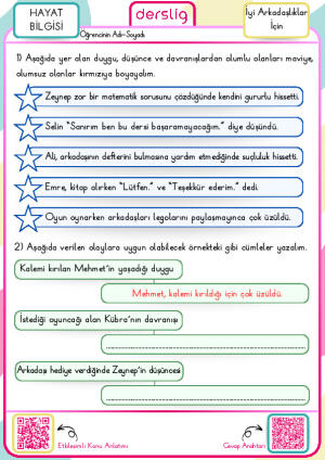 İyi Arkadaşlıklar İçin