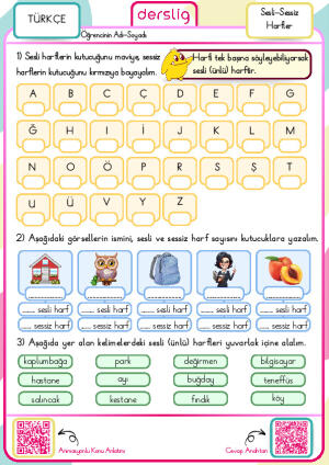 Sesli-Sessiz Harfler