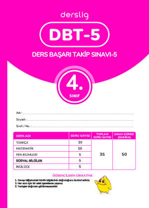 Ders Başarı Takibi (DBT) - 5