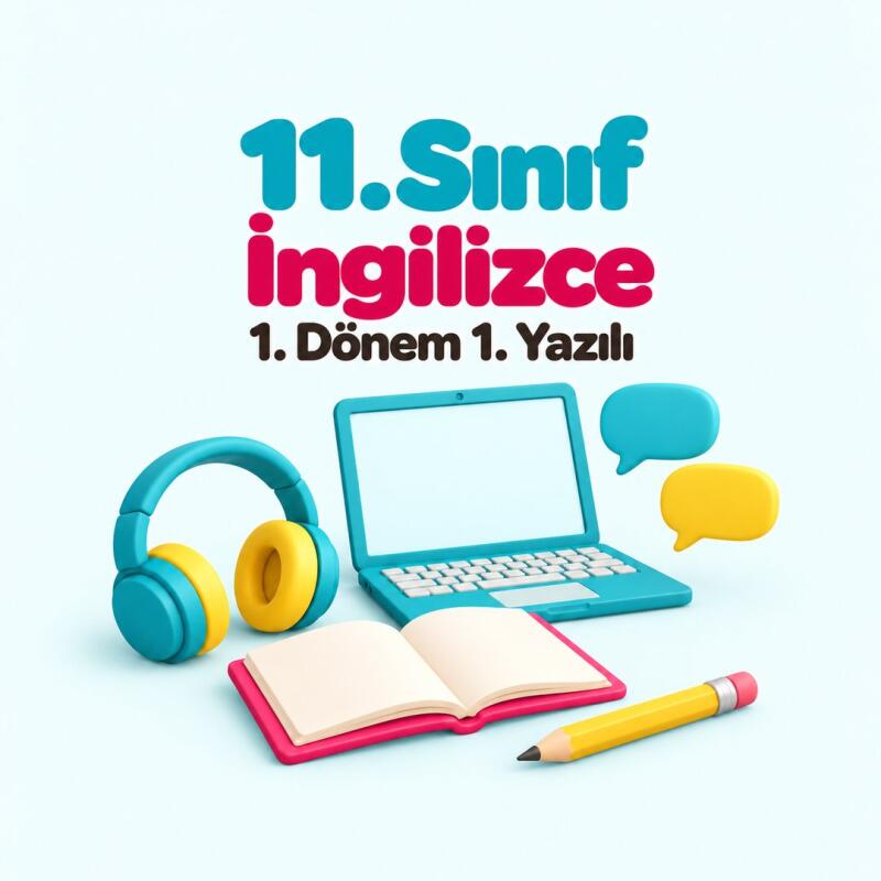 11. Sınıf İngilizce 1. Dönem 1. Yazılı Hazırlığı