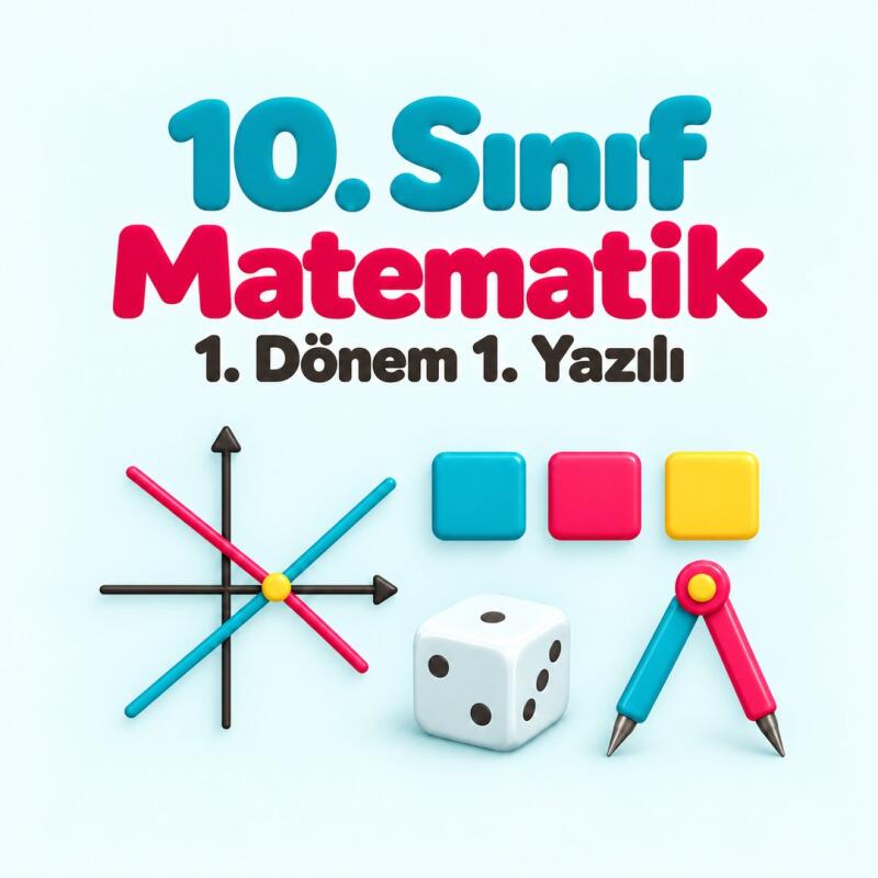 10. Sınıf Matematik 1. Dönem 1. Yazılı Hazırlığı