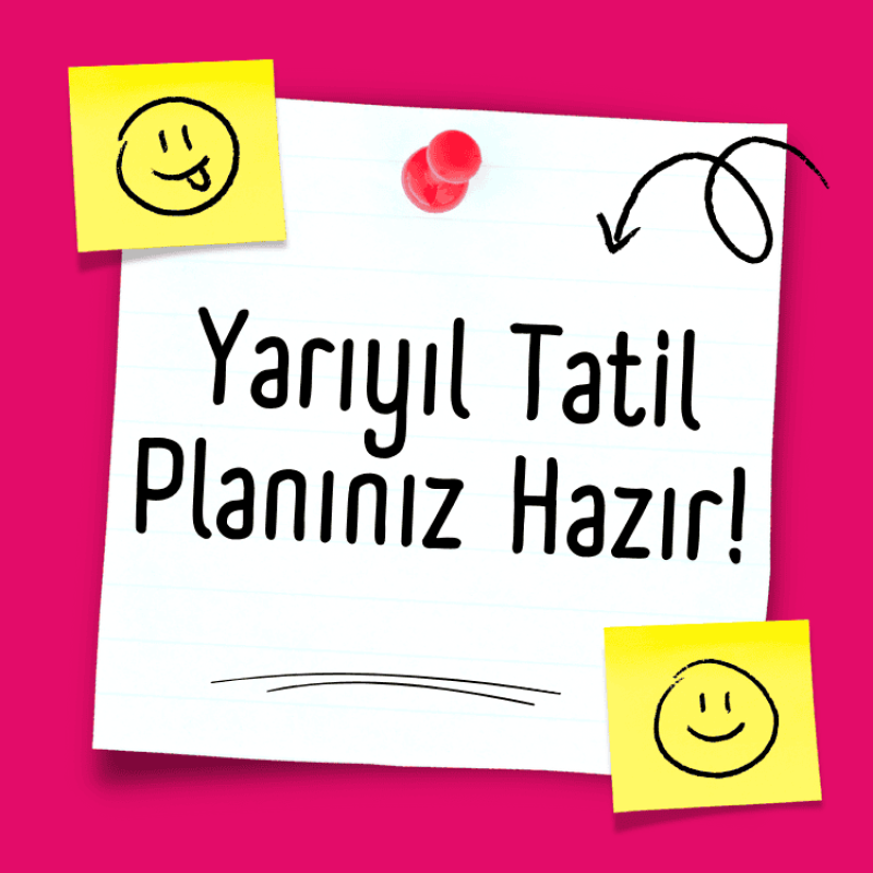 Yarıyıl Tatilinde Hem Dinlen Hem Başarını Artır!