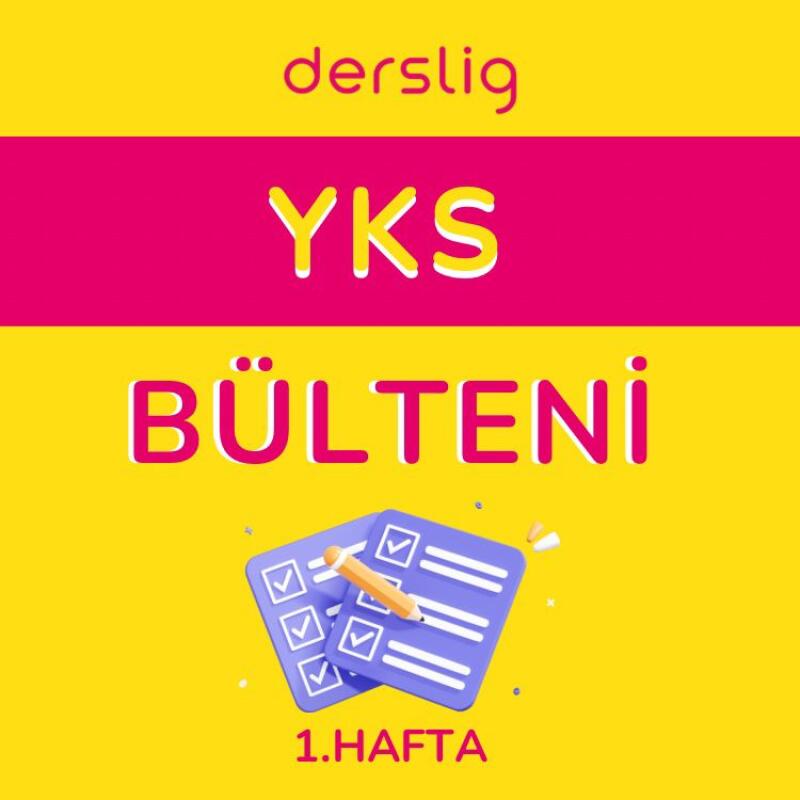 YKS 2024-25 Yılı Haftalık Çalışma Konuları