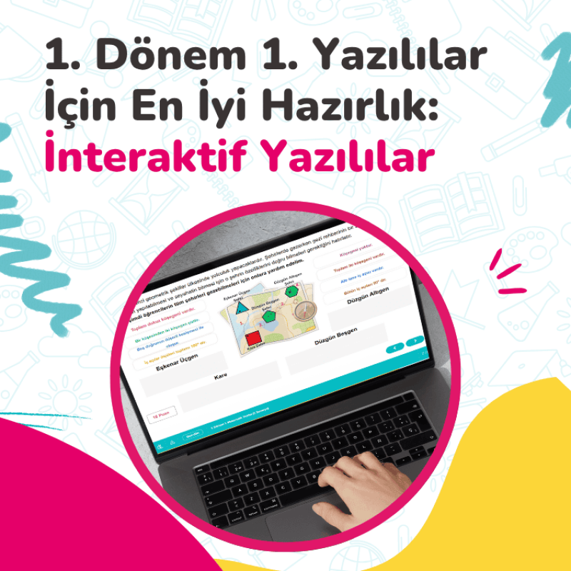 1. Dönem 1. Yazılılar İçin En İyi Hazırlık: İnteraktif Yazılılar