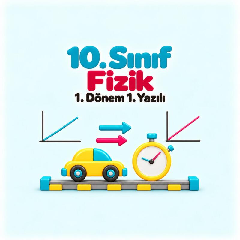 10. Sınıf Fizik 1. Dönem 1. Yazılı Hazırlığı