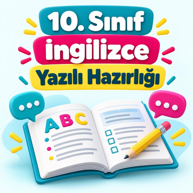 10. Sınıf İngilizce 1. Dönem 1. Yazılı Hazırlığı