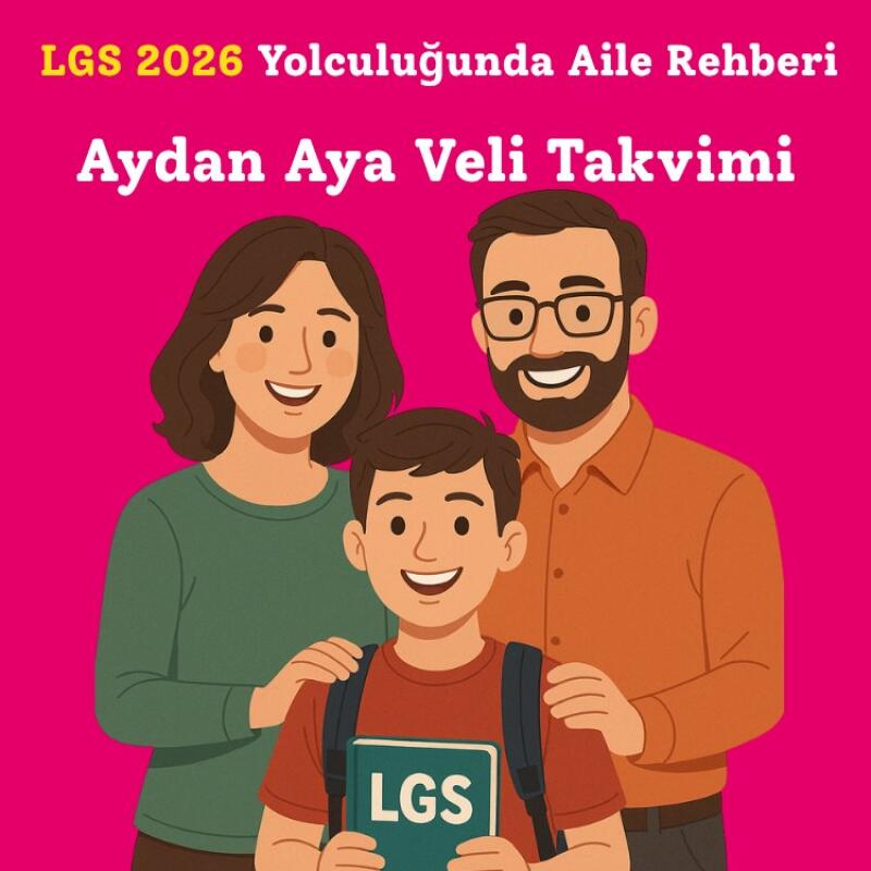 LGS 2026 Yolculuğunda Aile Rehberi: Aydan Aya Veli Takvimi