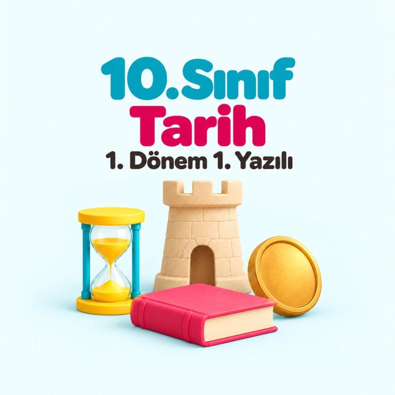 10. Sınıf Tarih 1. Dönem 1. Yazılı Hazırlığı