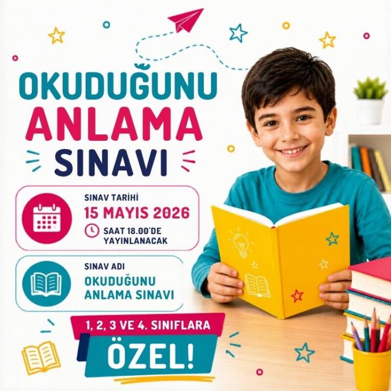 Okuduğunu Anlama Sınavı Derslig’de Başlıyor!