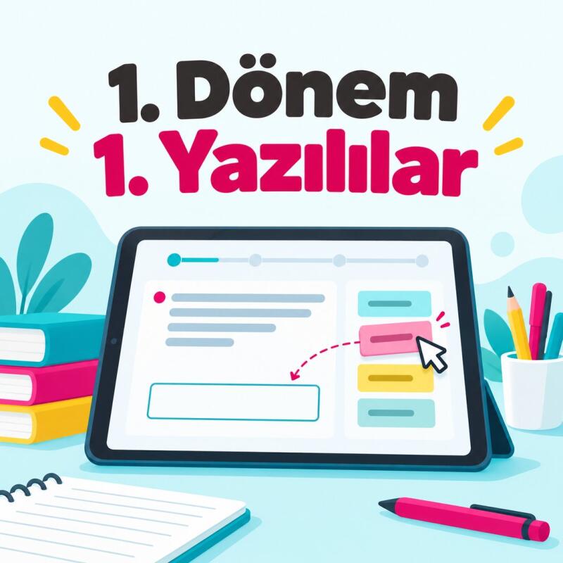 1. Dönem 1. Yazılılar İçin En İyi Hazırlık: İnteraktif Yazılılar