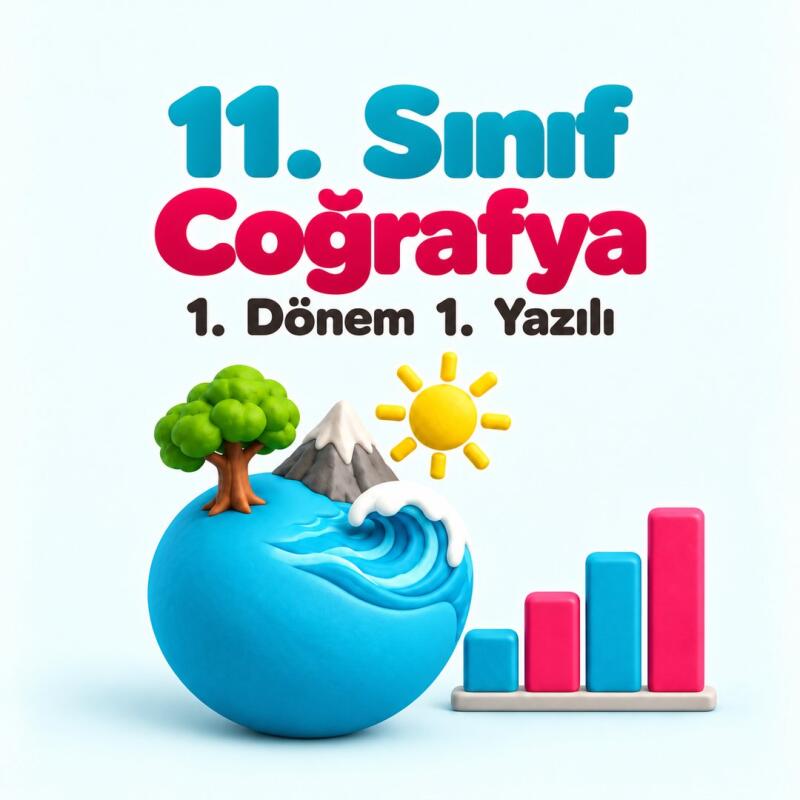 11. Sınıf Coğrafya 1. Dönem 1. Yazılı Hazırlığı