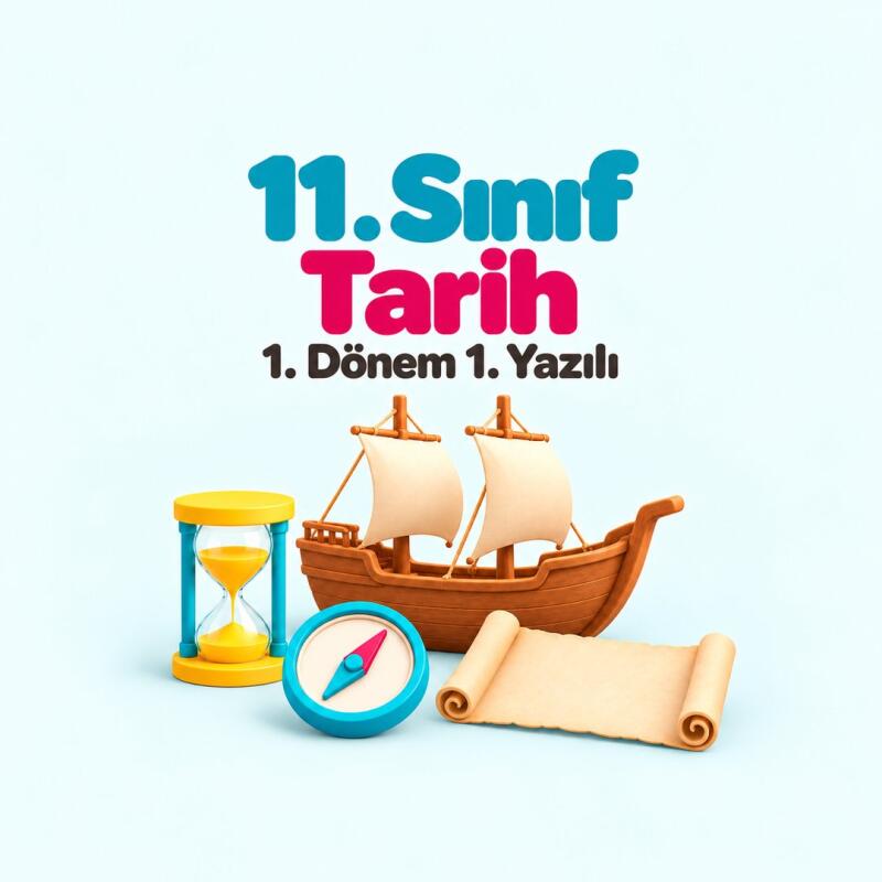 11. Sınıf Tarih 1. Dönem 1. Yazılı Hazırlığı