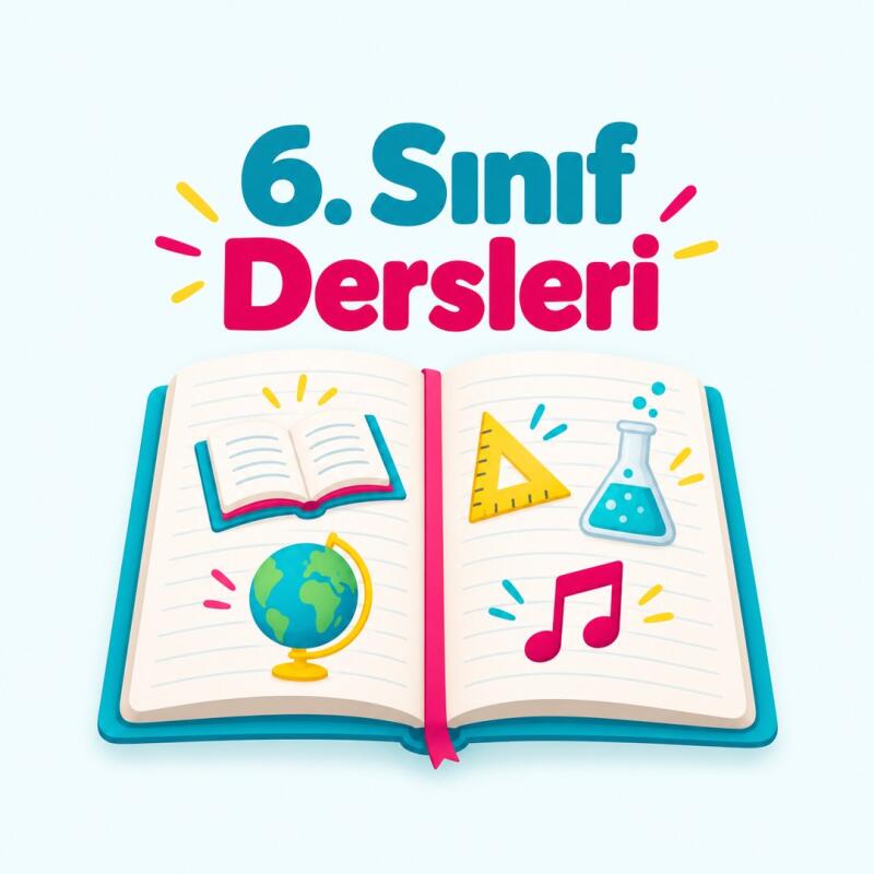 6. Sınıf Dersleri ve Konuları: Hangi Dersler Var?