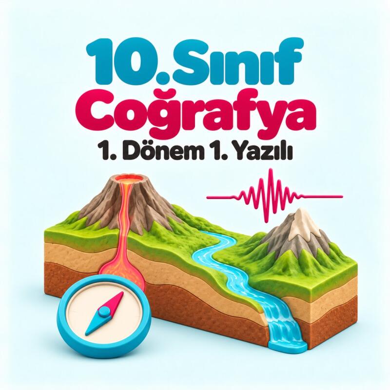 10. Sınıf Coğrafya 1. Dönem 1. Yazılı Hazırlığı
