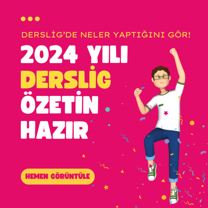 2024 Yılı Derslig Özeti: Öğrenciler ve Öğretmenler için Büyüleyici Bir Eğitim Yolculuğu