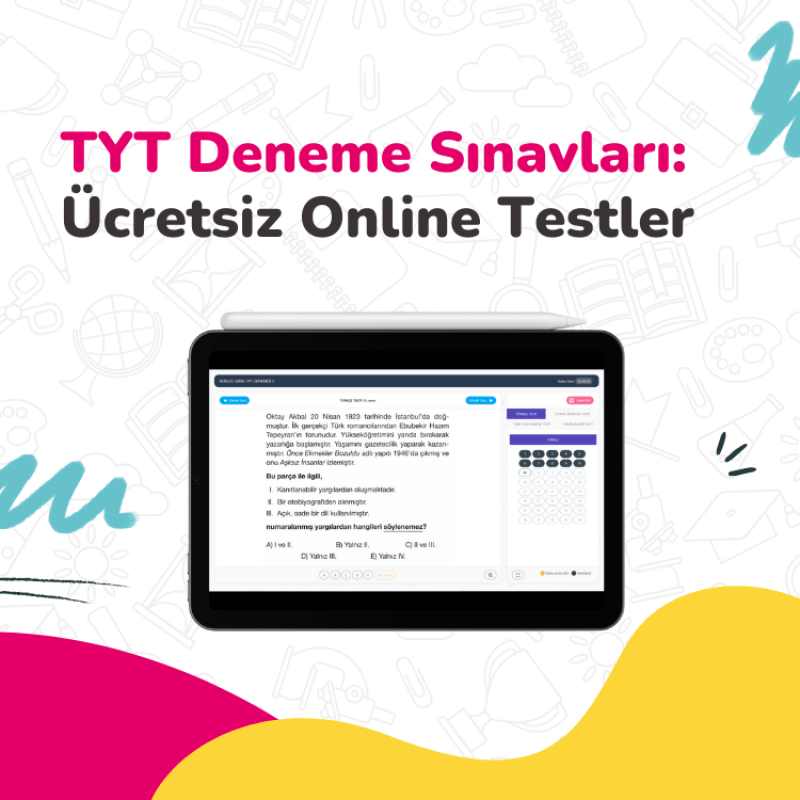 Ücretsiz TYT Deneme Sınavları: Hemen Çöz, Anında Analiz